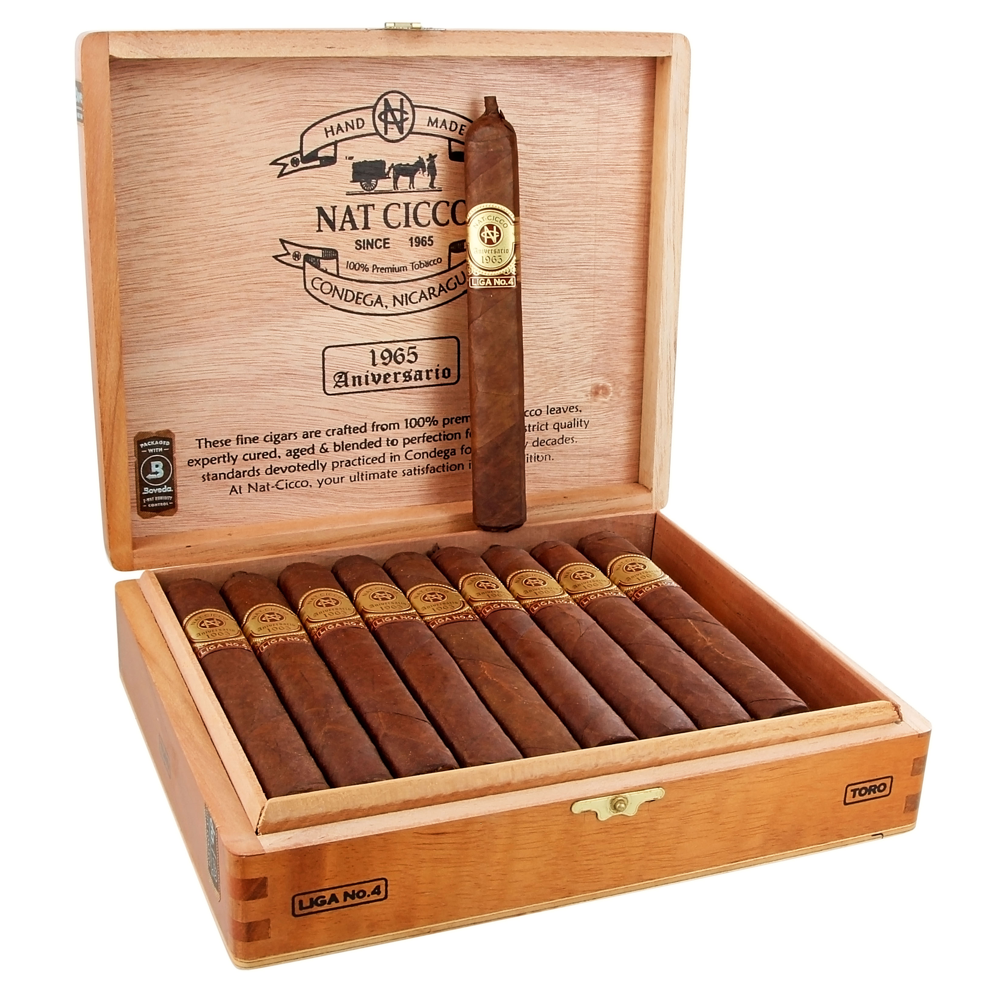 Nat Cicco 1965 Aniversario Liga No 4 Toro